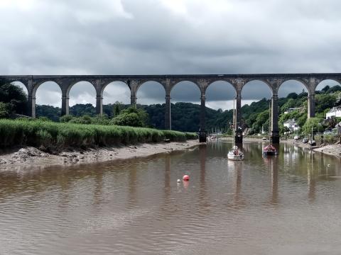 Calstock Viaduct over the River Tamar